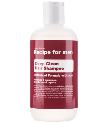 Recipe for Men Dziļi attīrošs šampūns matiem 250 ml